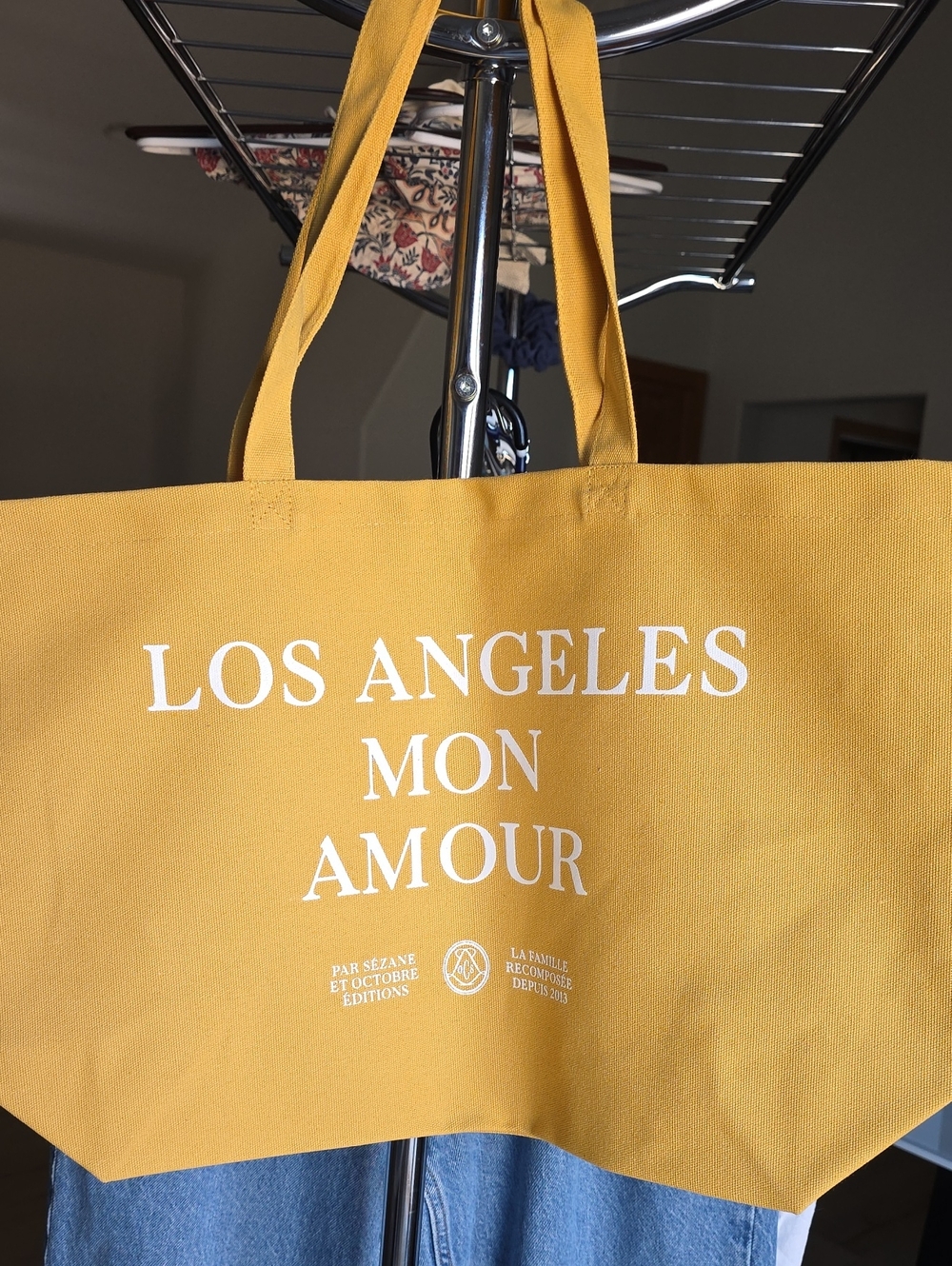Sézane "Los Angeles Mon Amour" Tote